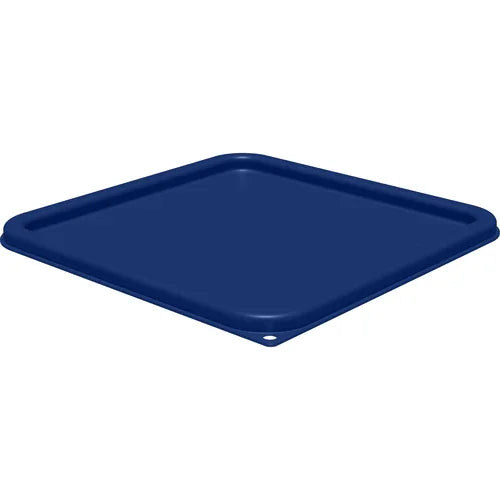 Carlisle 1197260 | Squares Food Storage Container Lid | 12-22 qt Royal Blue