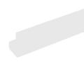 Metro CSM6-W  - Super Erectar Shelf Marker, 6 in  x 1-1/4 in , snaps over edge of w