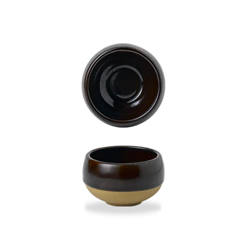 Churchill EMBREM8 1 Deep Dish 9 oz Round with Glazed Finish