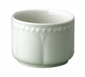 Churchill W   BB  1 Sugar/Bouillon Bowl, 7-1/2 oz., 3-1/4 in  dia., round, without lid, rope embosse