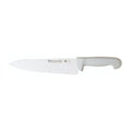 Browne PC12910WH Cooks Knife, 10 in  German molybdenum stainless steel, ABS handle, white, NSF (b