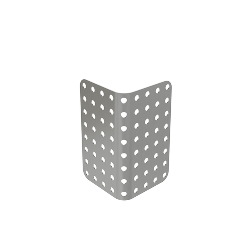 Tarrison TA-PDG-2/3C Perforated Corner Drain Screen, for use with double compartment sinks