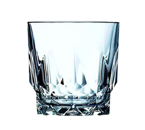 Arcoroc D6316 Old Fashioned Glass, 8-1/2 oz., fully tempered, glass, Arcoroc, Artic (H 3-1/8 i