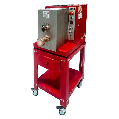 ITALIANA IPE40 Pasta Extruder with 16 lb Stainless Steel Hopper and Metal Lid