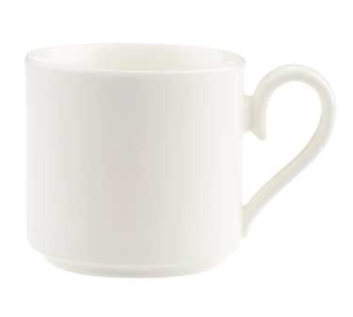 Villeroy Boch 16-3272-1451 Cup #8, 3-1/3 oz., stackable, premium bone porcelain, Stella Hotel