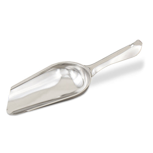 Browne 574214 Ice Scoop, 3.3 oz., 9-1/2 in L, 3 in  wide bowl, tapered shape, welded handle, s