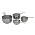 Browne 746107 Measuring Cup Set, includes: 1/4, 1/3, 1/2, & 1 cup, graduated inside/out, solid