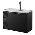 True TDR48-RISZ1-L-B-SS-1 Refrigerated Draft Bar Cooler, two-section, 48 in W, side mounted self-contained