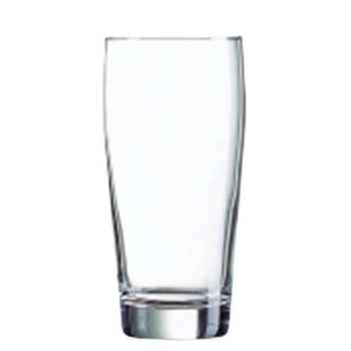 Arcoroc 24668 Tumbler Glass, 13-1/2 oz., glass, Arcoroc, Willi Becher, (H 5-7/8 in  M 2-7/8 in