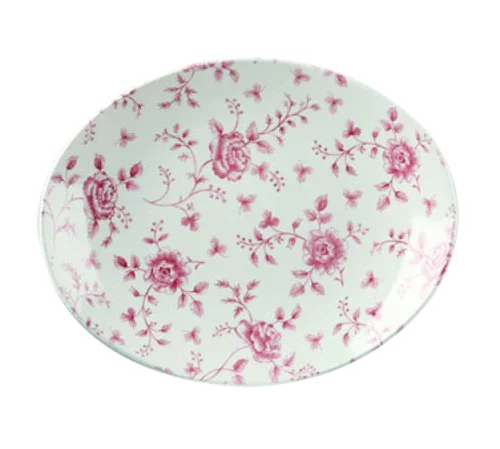 Churchill RCC OP121 Oval Plate 12-1/2 x 10 in Microwave Dishwasher Safe