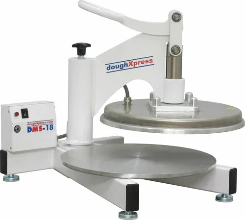 DOUGHXPRESS DMS-18-120 manual pizza dough press for 18-inch diameter dough