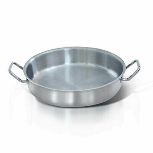 Eurodib HOM463007 Homichef Induction Shallow Saute Pan with Handles, 6 L, 11-3/4 in  dia., cool to