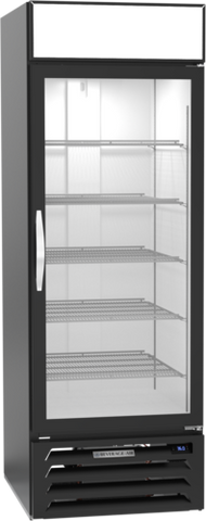 Beverage Air MMR23HC-1-B MarketMax Refrigerated Merchandiser, reach-in, one-section, (1) double pane hing