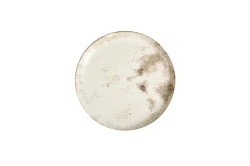 Porland 04RGA000005 Round Plate 21cm Ceramic, Pack of 6