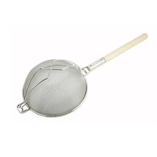 Winco MST-14D | Strainer | 14-1/4 in bowl dia., 17-1/2 in L handle