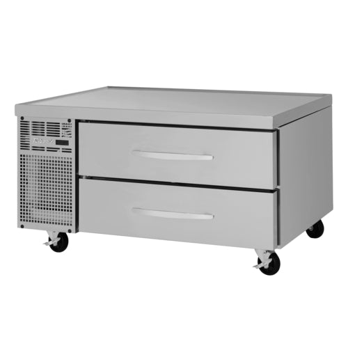 Turbo Air PRCBE-48R-N PRO Series Refrigerated Chef Base, one-section, 48__W, 6.83 cu. ft., (2) stainle