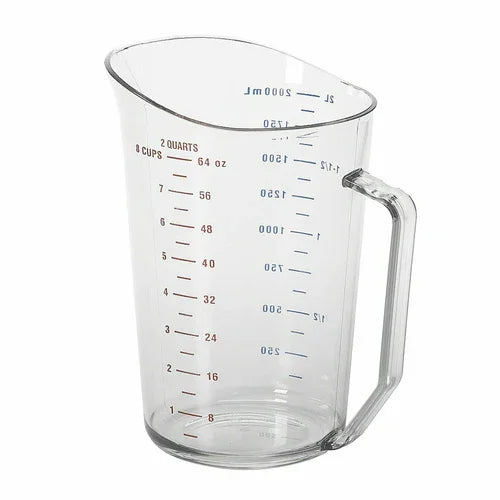 Cambro 200MCCW135 | Camwear Measuring Cup 2 qt. | NSF Approved Polycarbonate