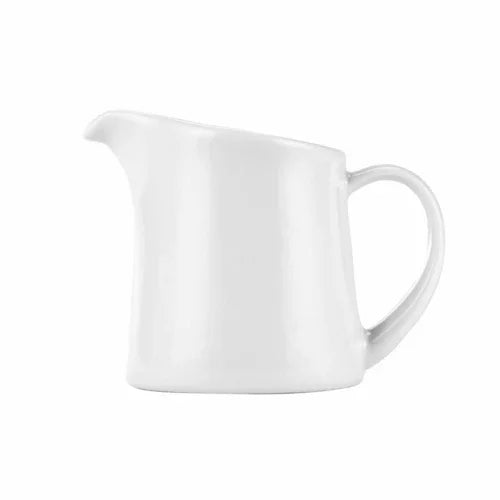 Churchill ZCA POJ21 2 oz. Slanted Loop Handle Jug for Microwave and Dishwasher