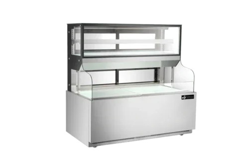 EFI CGOSM-5160 | Versa Display | Refrigerated Combo Display Case 16.3 cu. ft.