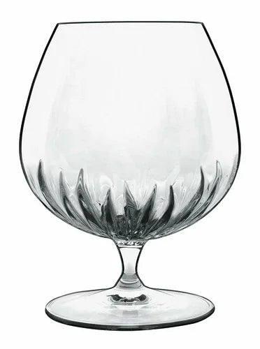 Luigi Bormioli A12724BYI02AA01 Cognac Glass with Etched Design and Dishwasher Safe Feature