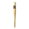 Browne 61200 Pastry Brush, 1 in , oval, sealed, ABS plastic ferrules, 100% pure boar bristle,