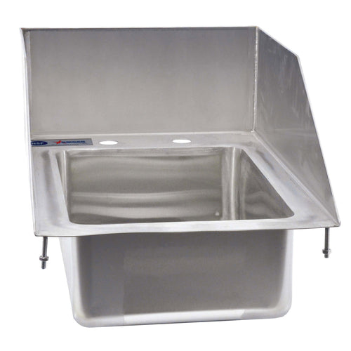 Omcan 39785 (39785) Drop-In Sink, one compartment, 10 in  wide x 14 in  front-to-back x 5 in