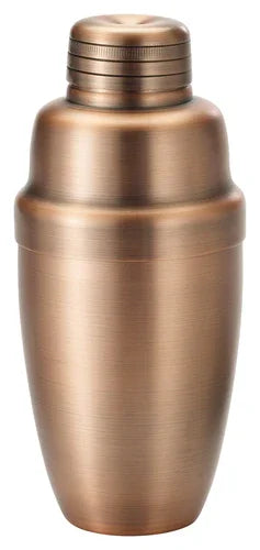 Winco BASS-16AC | Shaker Set | 16 oz 3-Piece Heavyweight 18/8 Stainless Steel Antique Copper