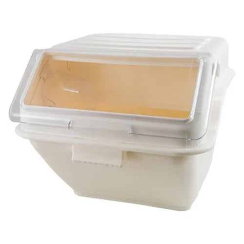 Winco IB-10S | Shelf Ingredient Bin, 10 Gallon | Stackable with Scoop and Clip
