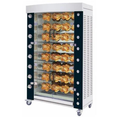 ROTISOL 1160.8PG Gas Floor Model Infrared Rotisserie Oven 45-1/8 in W