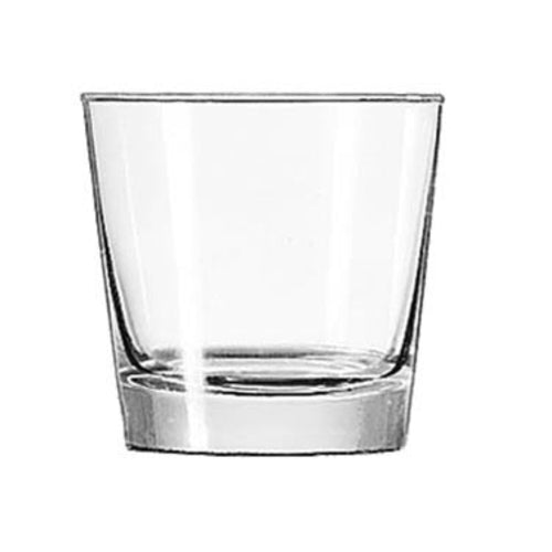 Libbey 128 Old Fashioned Glass, 9 oz., Safedger rim guarantee, heavy base (H 3-1/4 in  T 3-