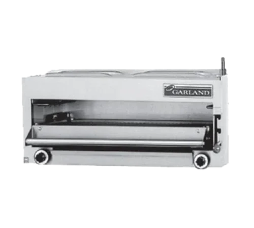 Garland MIR-34C countertop gas broiler with 20,000 BTU infrared burners