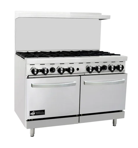 EFI RCTRS-8B-N | Versa Heat | Restaurant Range Natural Gas 48" 248,000 BTU