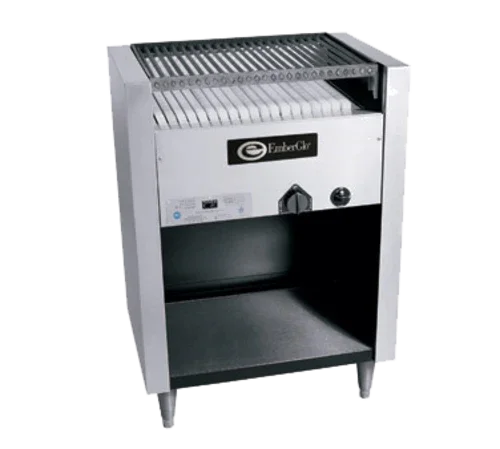 EMBERGLO 25F-NAT-5010201 Charbroiler Natural Gas Floor Model 26 Inch Ceramic Hearth