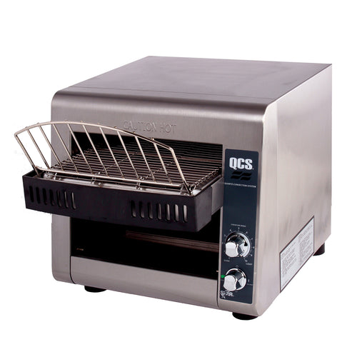 Holman QCS1-350 Holman QCSr Conveyor Toaster, electric, 350 slices/hr., horizontal conveyor, ana