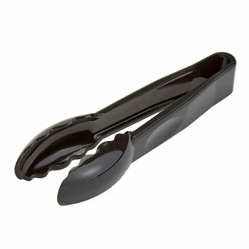 Cambro 6TGS110 | Luganor Tongs 6 in Scallop Grip Black