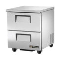 True TUC-27D-2-HC Undercounter Refrigerator, 33 - 38øF, (2) drawers each, accommodates (1) 12 in