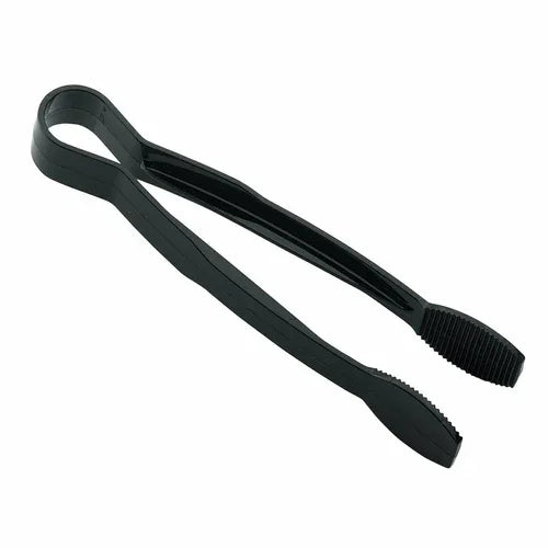 Cambro TG9110 | Luganor Tongs 9 in | Durable Heat Resistant Material Black