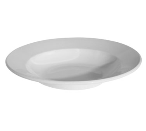 Continental 55CCPWD005 Soup Plate, 11 oz. (0.33 L), 8-7/10 in  dia., round, rimmed, scratch resistant,