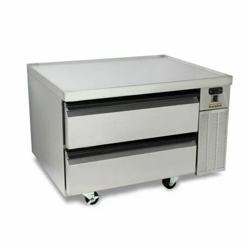 SILVER KING SKRCB38H-EDUS3 One-Section Refrigerated Chef Base with Two Drawers