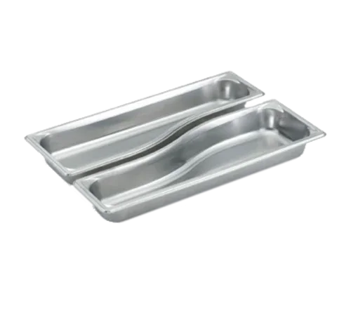 Vollrath 3100020 | Super Pan V | 1/2 Size Long Wild Pan 3.7 Quart 300 Series Steel