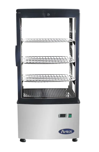 Atosa DSRC-28 | Refrigerated Display Case  Countertop  17-3/8 in W x 15-3/4 in D x 39-1/8 in H