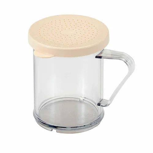 Cambro 96SKRD135 | Camwear Shaker/Dredge 10 oz. with Salt & Pepper Lid