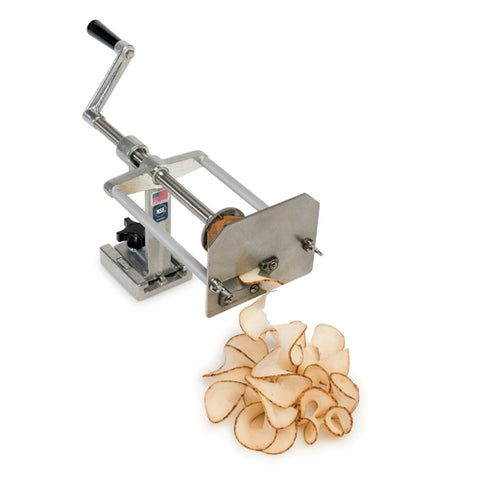 Nemco 55050AN-R Spiral Fry Ribbon Fry Kutter, manual, mounts securely on any flat surface for le