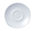 Churchill WH  CSS 1 Cappuccino Saucer, 6 in  dia., round, rolled edge, microwave & dishwasher safe,