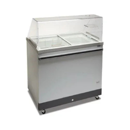 CELCOLD CF52EFG Food Guard with Curved Glass for Dipping Cabinet