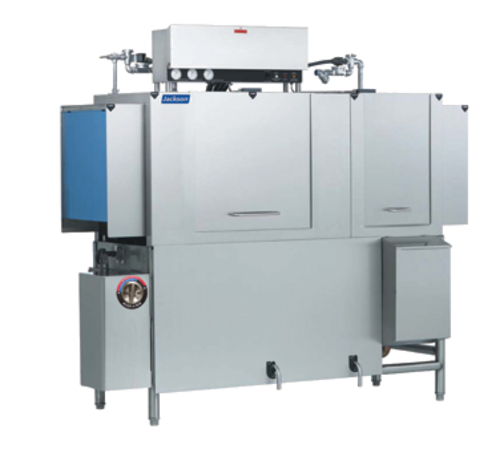 Jackson AJX-66CE Dishwasher, conveyor type, high temperature sanitizing, single tank design, with