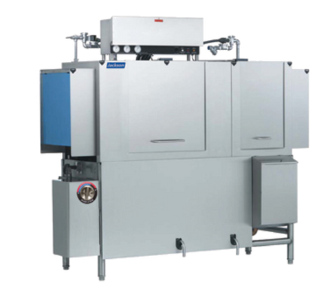 Jackson AJX-66CE Dishwasher, conveyor type, high temperature sanitizing, single tank design, with