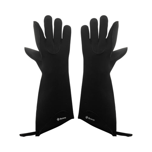 Browne 5430502 KitchenGripsr Pro 5-Finger Glove, 15 in L, FLXaPrene, with straight & inverted z