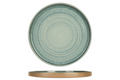 Tableware Solutions 3945021 Plate, 21 cm (8.2 in ) dia., round, stacking, stoneware, dishwasher safe, microw