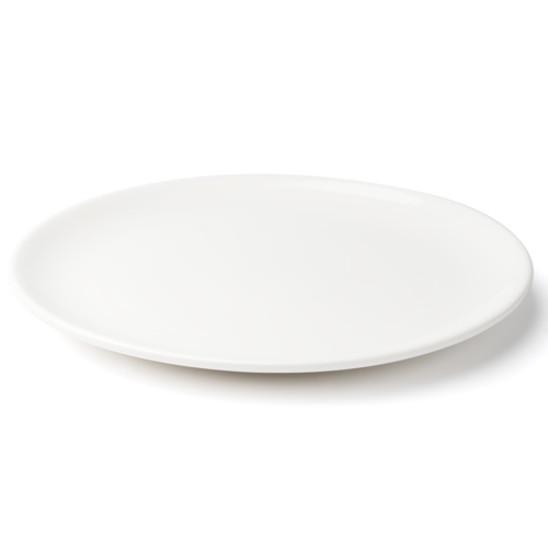 Browne 5630168 Plate Round, 30.6cm / 12 in , round, coupe, vitrified high alumina porcelain, wh